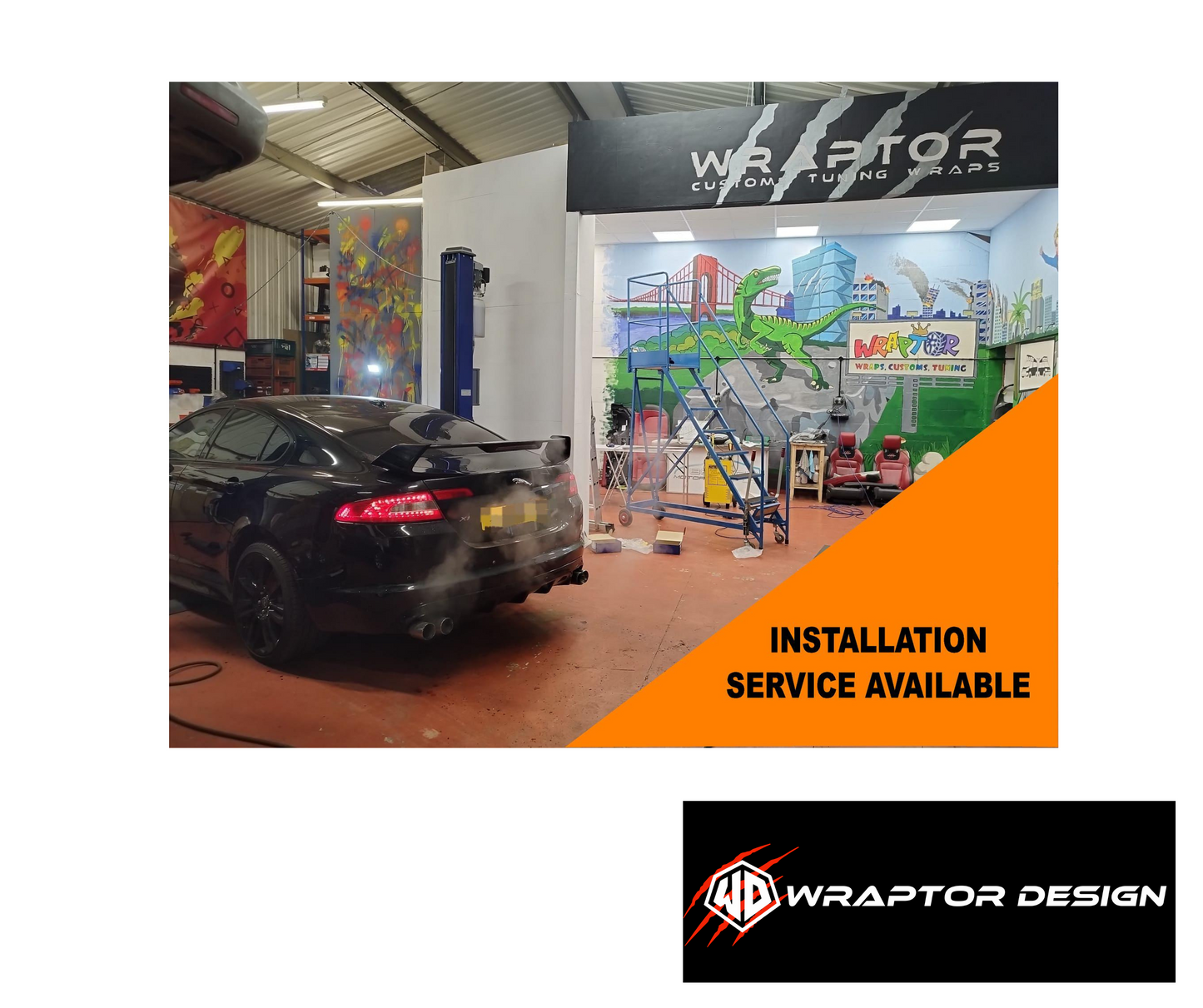 XF RS style big wing spoiler