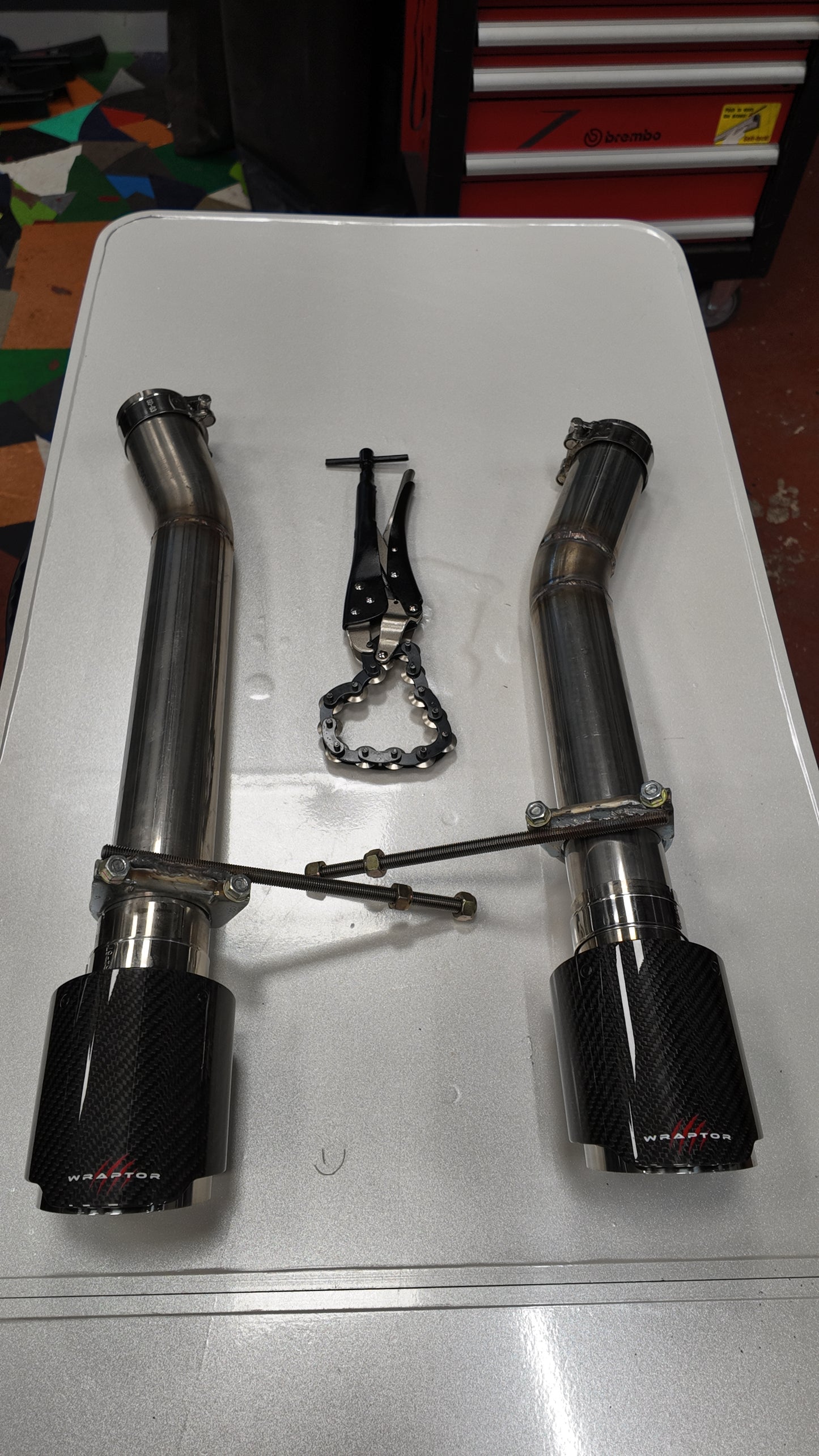 Jaguar XE & XF (X260) 3.0 Supercharged Rear Silencer delete kit