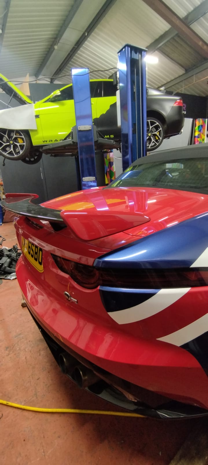 F TYPE SVR STYLE ACTIVE SPOILER