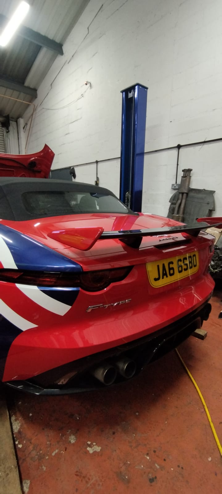 F TYPE SVR STYLE ACTIVE SPOILER