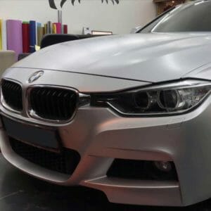 Oracal 970RA Matt Metallic Silver Grey (090M)