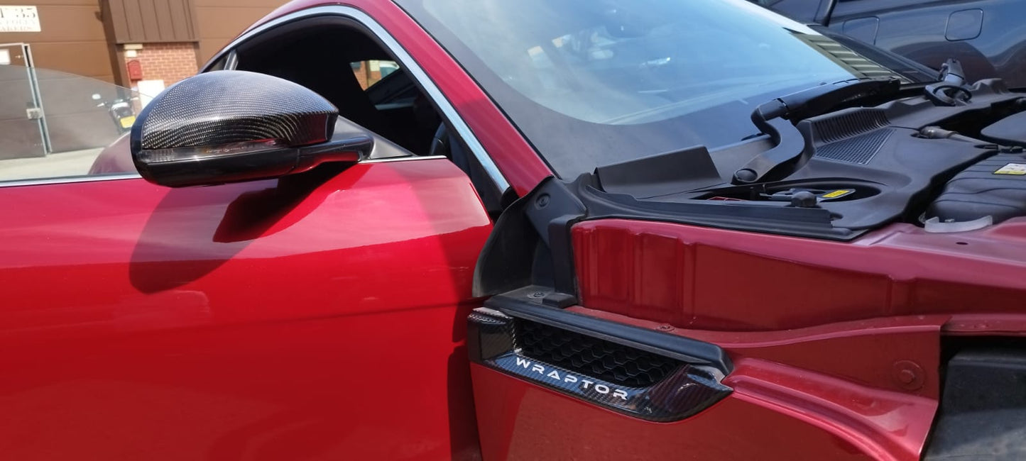 Wraptor Customs Project 7-Style Carbon Fibre Side Vents – Jaguar F-Type