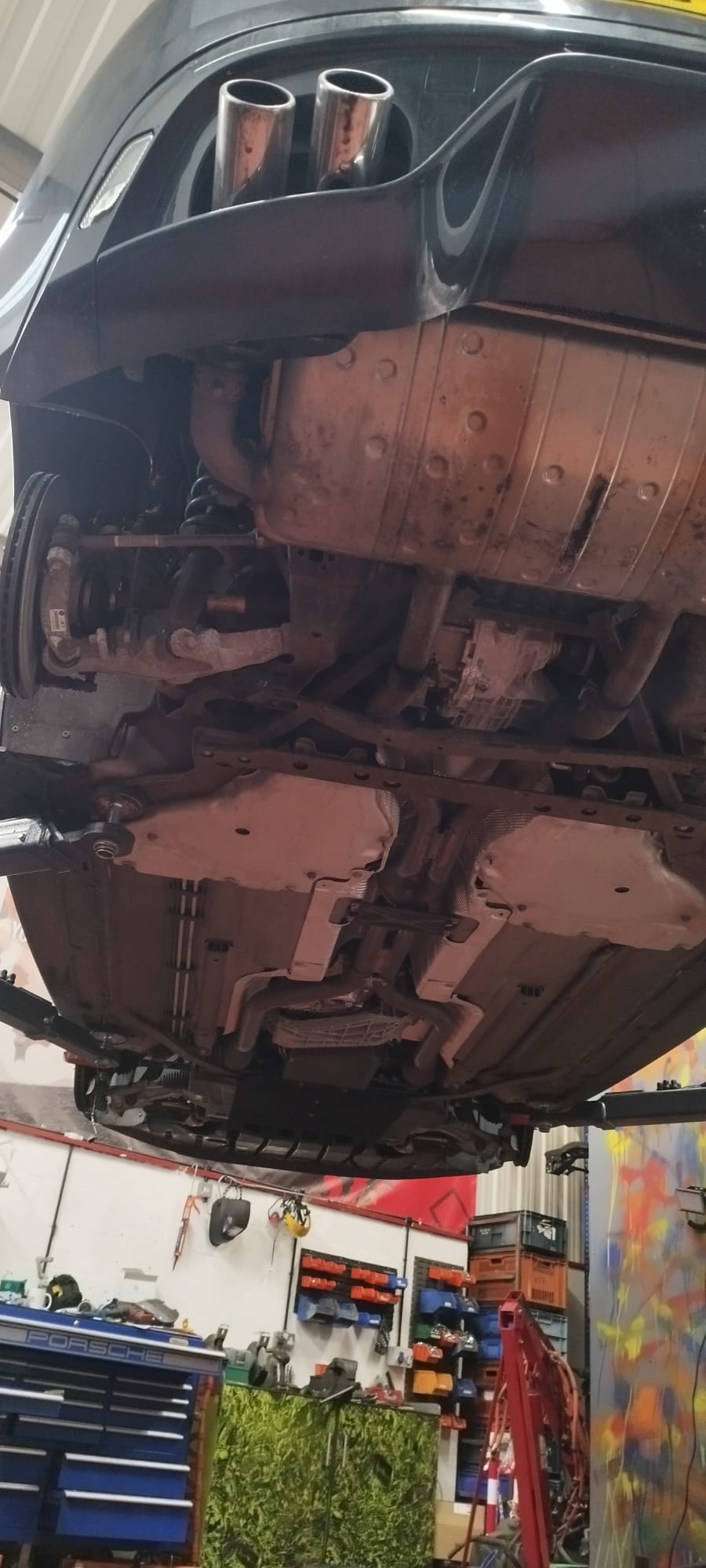 Jaguar Undercarriage Refurbishment & Protection | Powder Coating & Galvanising