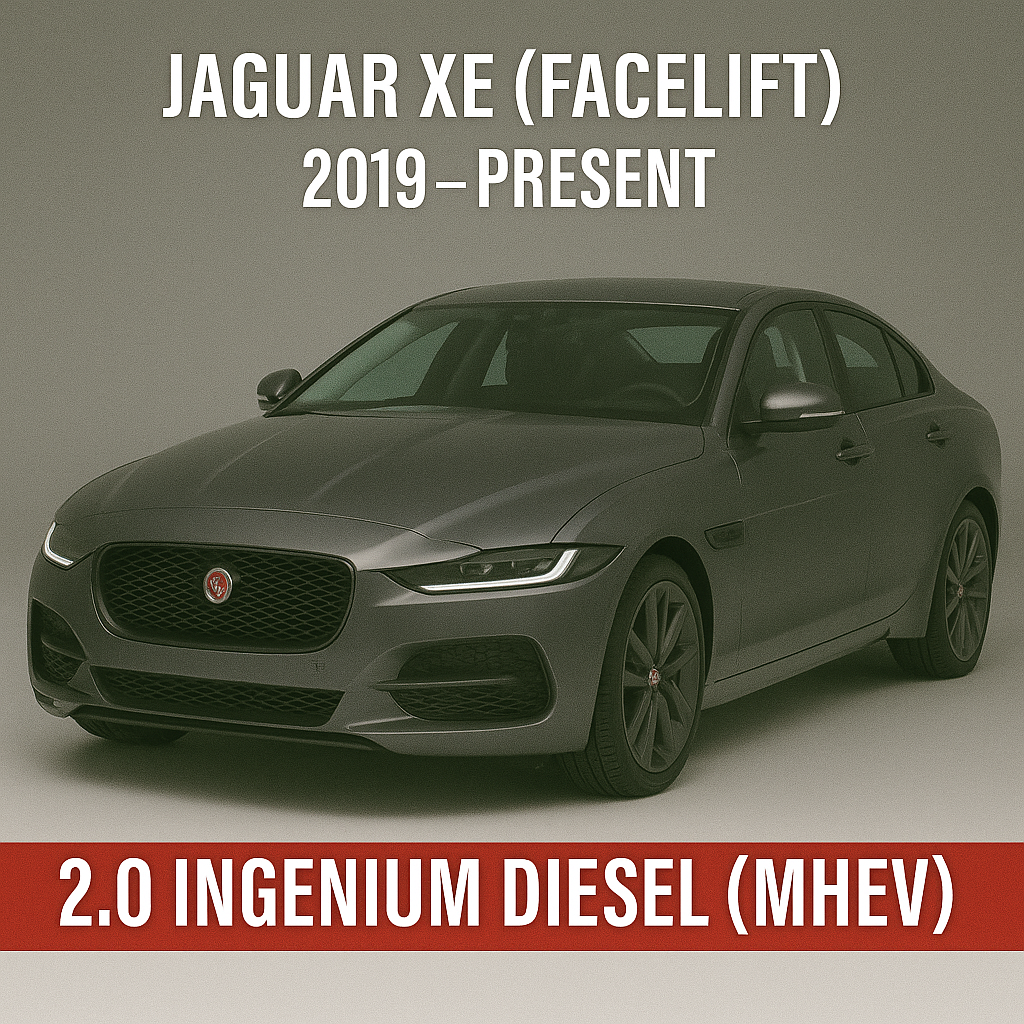 XE (Facelift) 2019–Present 2.0 Ingenium Diesel (MHEV)