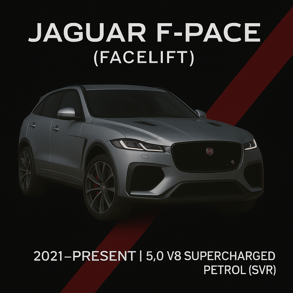 F-Pace Facelift 2021–Present 5.0 V8 Supercharged Petrol (SVR)