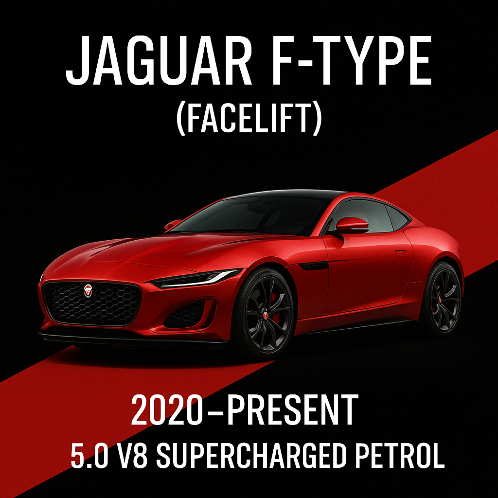 F-Type Facelift 2020–Present 5.0 V8 Supercharged Petrol