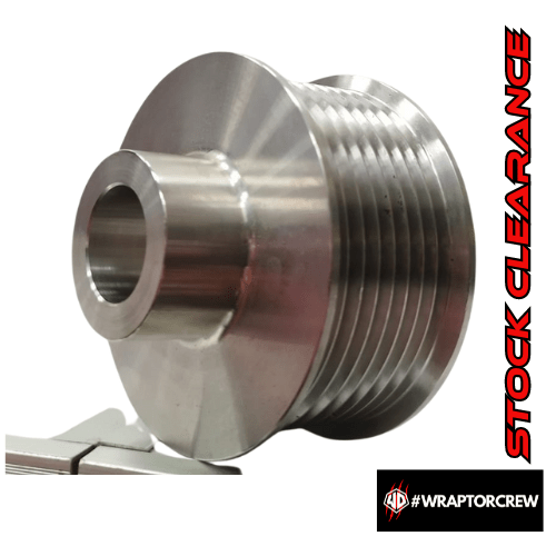 10% reduced WRAPTOR Performance supercharger pulley for 4.2 supercharged - WRAPTOR DESIGN