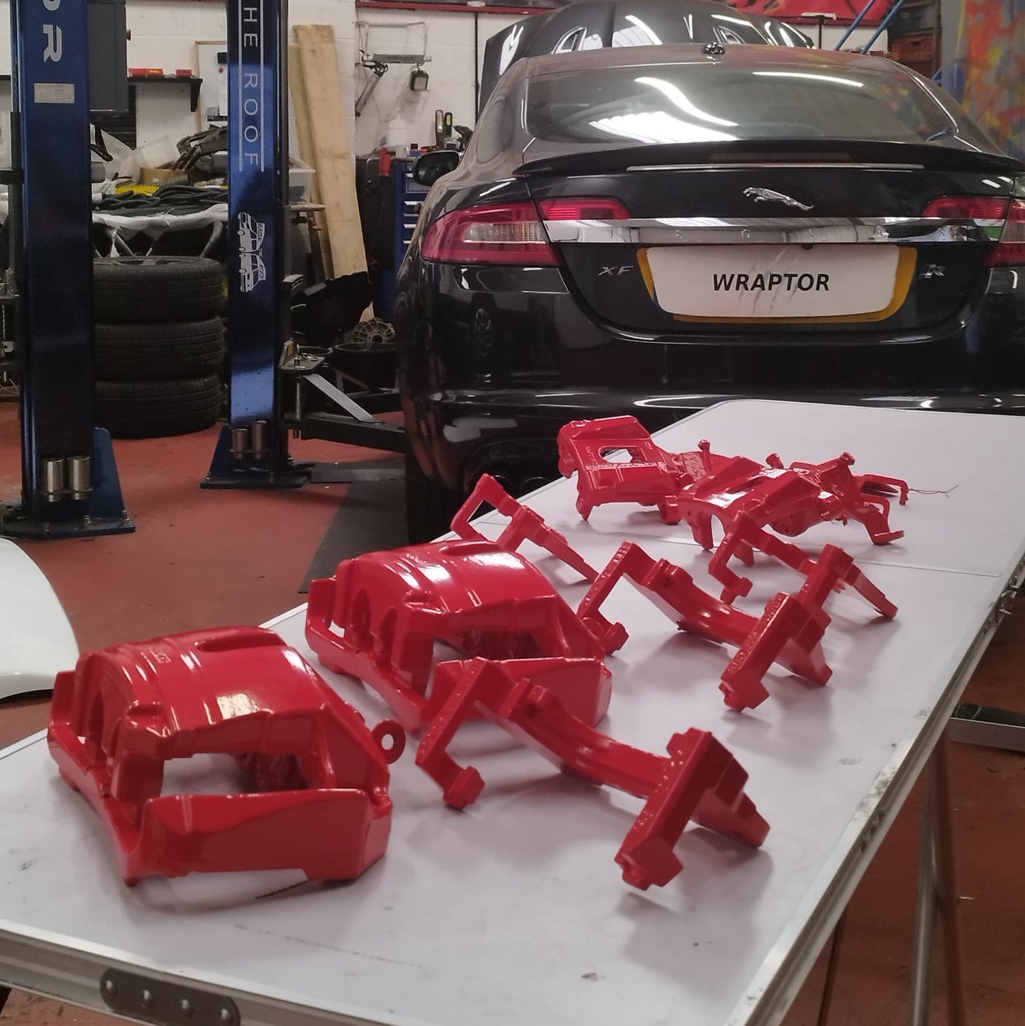 Proper Brake Caliper refurbishment by Wraptor