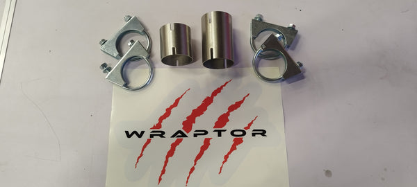 Exhaust de-restrict kit for Supercharged Jaguars