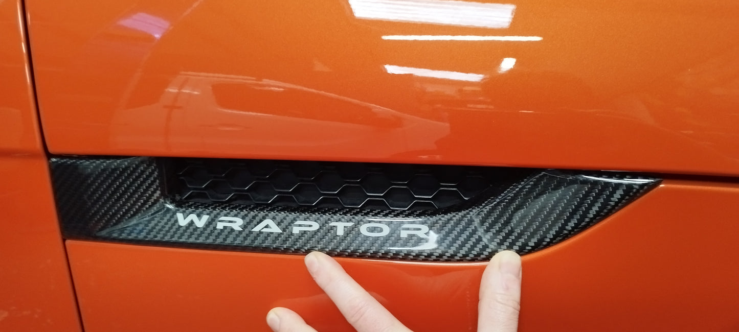 Wraptor Customs Project 7-Style Carbon Fibre Side Vents – Jaguar F-Type