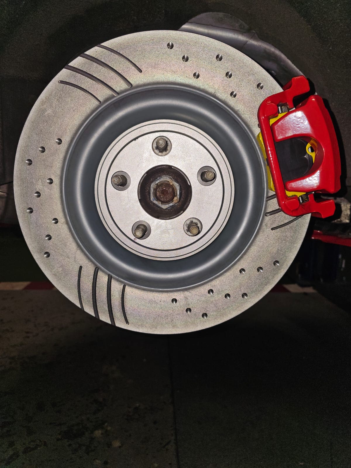 Wraptor uprated performance discs and pads brake kit