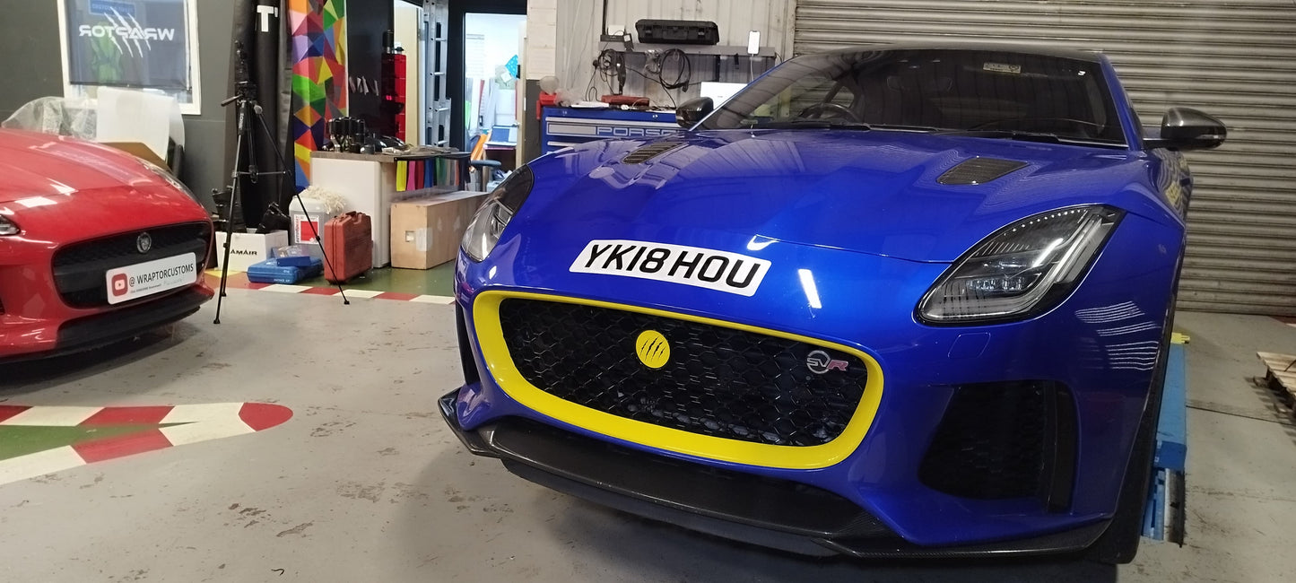 Project 7 Style Grille Black