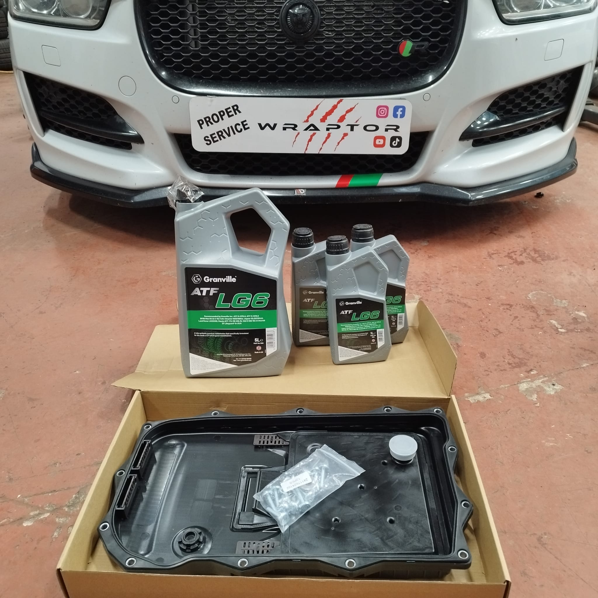 8 Speed Gearbox Service Kit - for all Jaguar models – WRAPTOR DESIGN