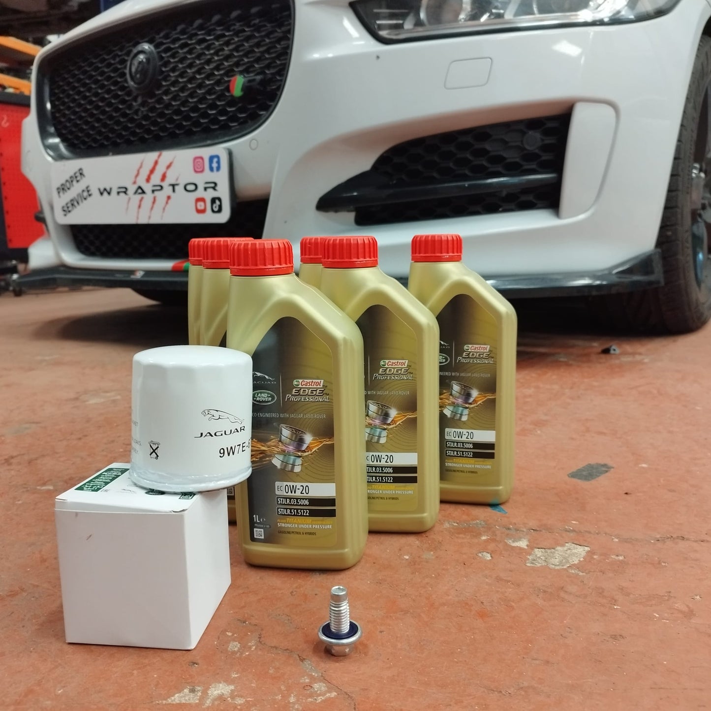 small Service kit for the Jaguar EX 2.0 Petrol