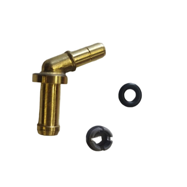 WRAPTOR Upgraded (Plastic to Brass) Water Pump Outlet Hose Connector Kit For Jaguar Land Rover 3.0L 5.0L V6 V8