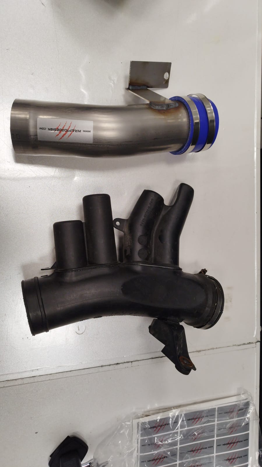 WRAPTOR "SCREAMER" Open filters and adapters kit plus De resonator set