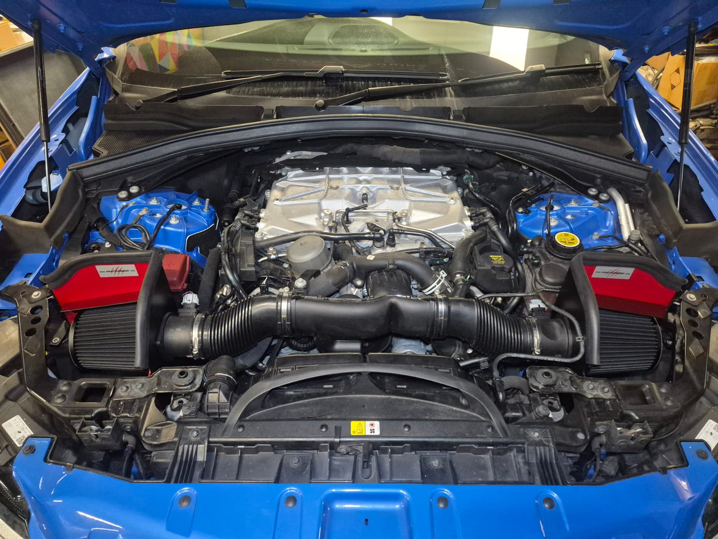 Wraptor Twin Filter Cold Air Intake System | F-Pace 5.0 Supercharged