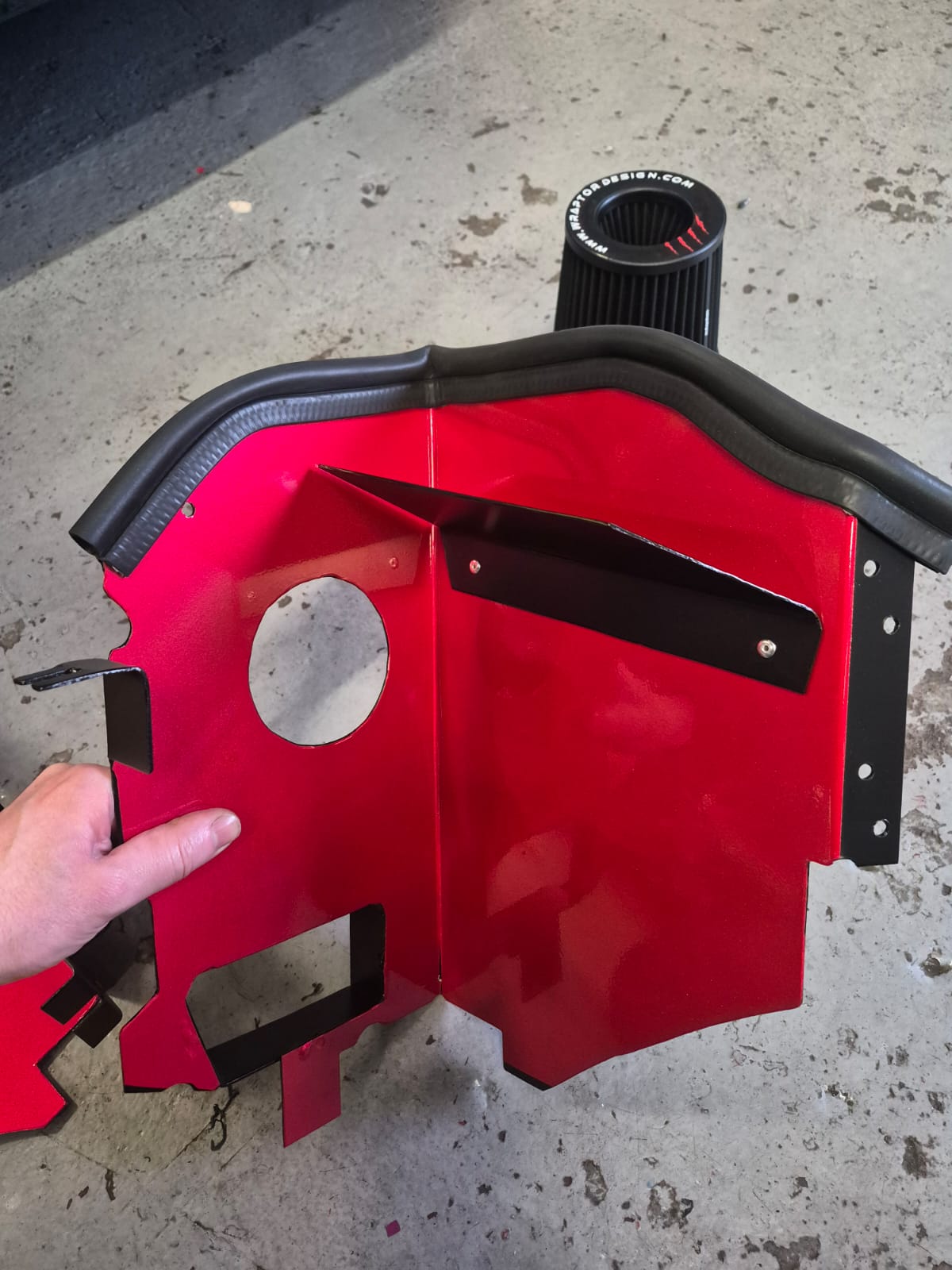Wraptor Twin Filter Cold Air Intake System | F-Pace 5.0 Supercharged