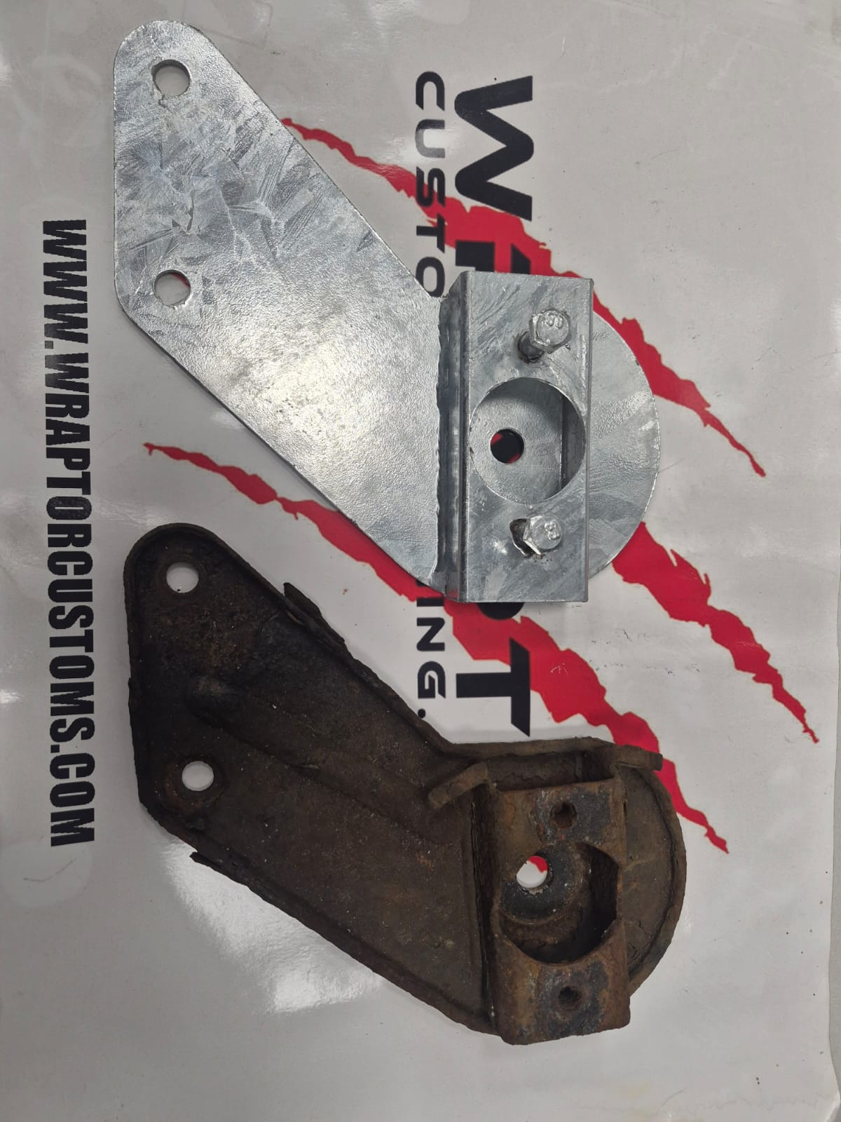 Crossbeam brace mounting brackets for Jaguar XF x250 saloon only (2007-2015 shape)