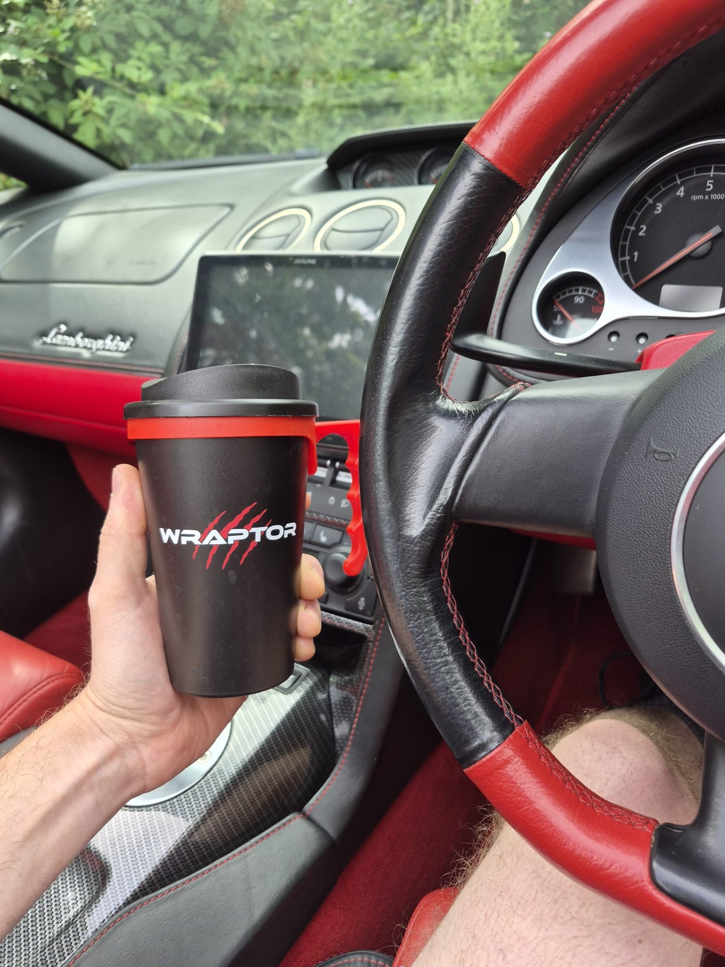 Wraptor travel cup!