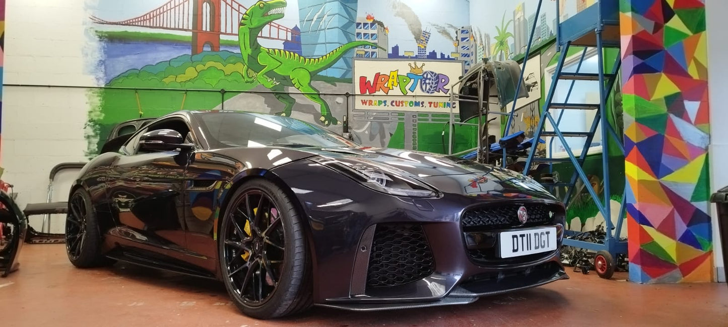 Jaguar F-Type X152 SVR Style Front Bumper Conversion 2013–2020