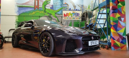 Jaguar F-Type X152 SVR Style Front Bumper Conversion 2013–2020