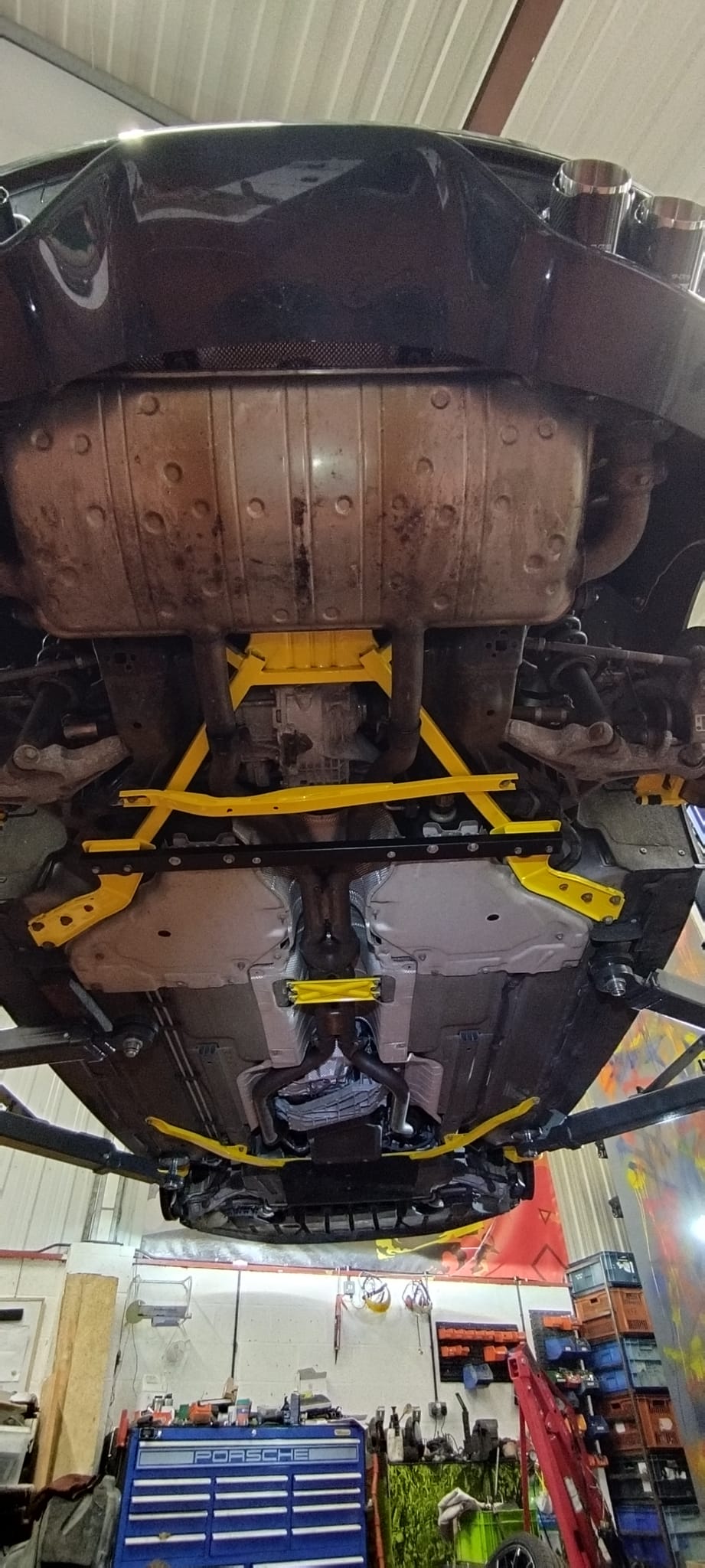 Jaguar Undercarriage Refurbishment & Protection | Powder Coating & Galvanising