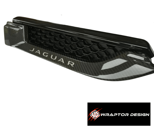 Carbon side vents 'power vents' F type non SVR - WRAPTOR DESIGN