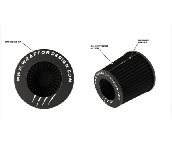 Wraptor Twin Filter Cold Air Intake System | F-Type 3.0 Supercharged