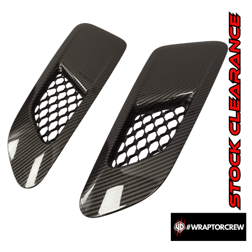 Genuine Jaguar F-Type all wheel drive bonnet vents - WRAPTOR DESIGN