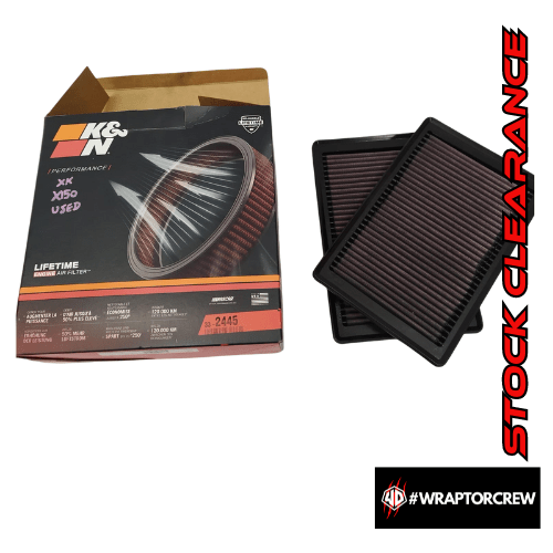 Pair of XK X150 supercharged K&N air filters - WRAPTOR DESIGN