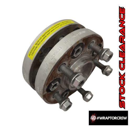 Used pair of quality hub-centric german-made tuv approved wheel spacers. 20mm - WRAPTOR DESIGN